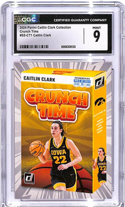 2024 Panini Caitlin Clark Collection Crunch Time CT1 Rookie RC CGC 9