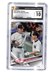 2017 Topps Update Series - Aaron Judge, Greg Bird #US148 (RC) CGC Gem Mint 10