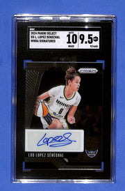 2024 Panini Select SG L. Lopez Senechal WNBA Signatures SGC 9.5/10 Auto Wings