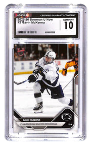 2025-26 Gavin McKenna Bowman U Now Hockey First Goal #2 CGC Mint 10