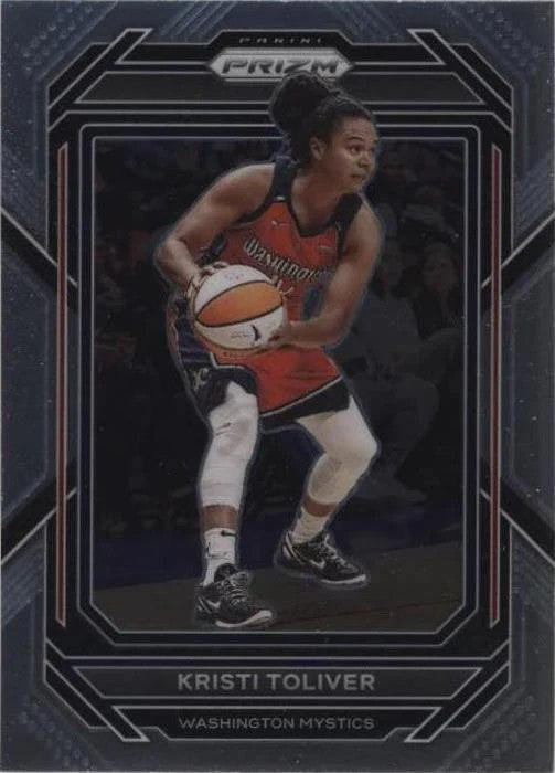 Signed 2023 Panini Prizm WNBA Kristi Toliver #44 PSA/DNA Certified Authentic