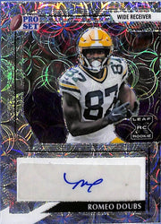 2022 Leaf Pro Set Romeo Doubs Auto Autograph Rookie RC /20 Packers