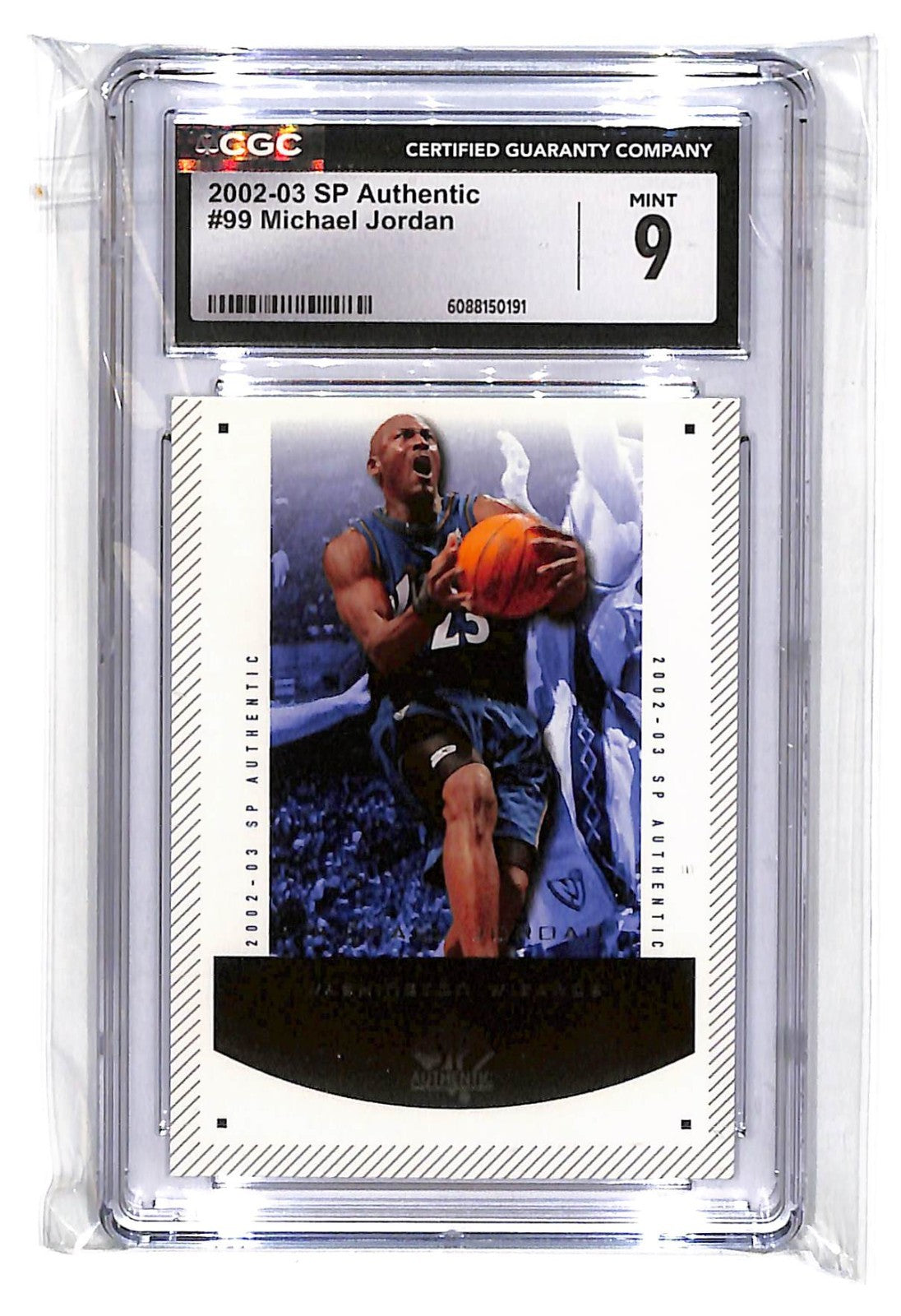 2002-03 Michael Jordan Upper Deck SP Authentic - #99 CGC Mint 9