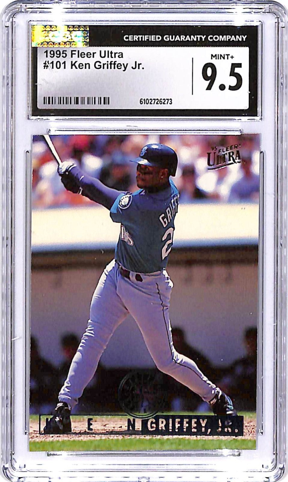 1995 Fleer Ultra Ken Griffey Jr #101 CGC 9.5 Mariners