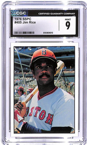 1976 SSPC Jim Rice #405 Rookie RC CGC 9 Red Sox