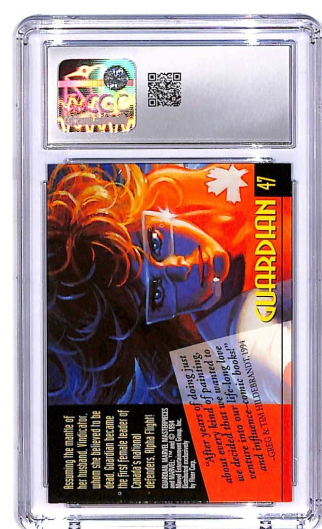 1994 Fleer Marvel Masterpieces Hulk #50 CGC 9.5