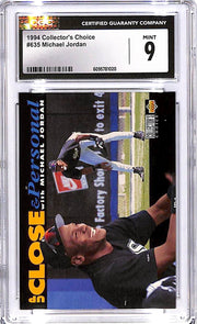 1994 Upper Deck Collector's Choice - Michael Jordan #635 CGC 9