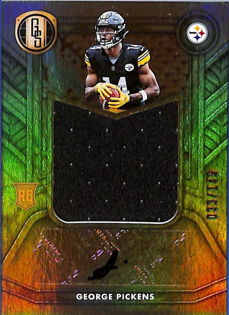 2022 Panini Gold Standard - Rookie Jersey Autographs Jumbo George Pickens /149