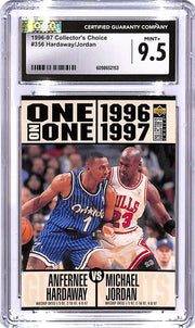 1996-97 Collectors Choice Anfernee Hardaway Michael Jordan #356 CGC 9.5