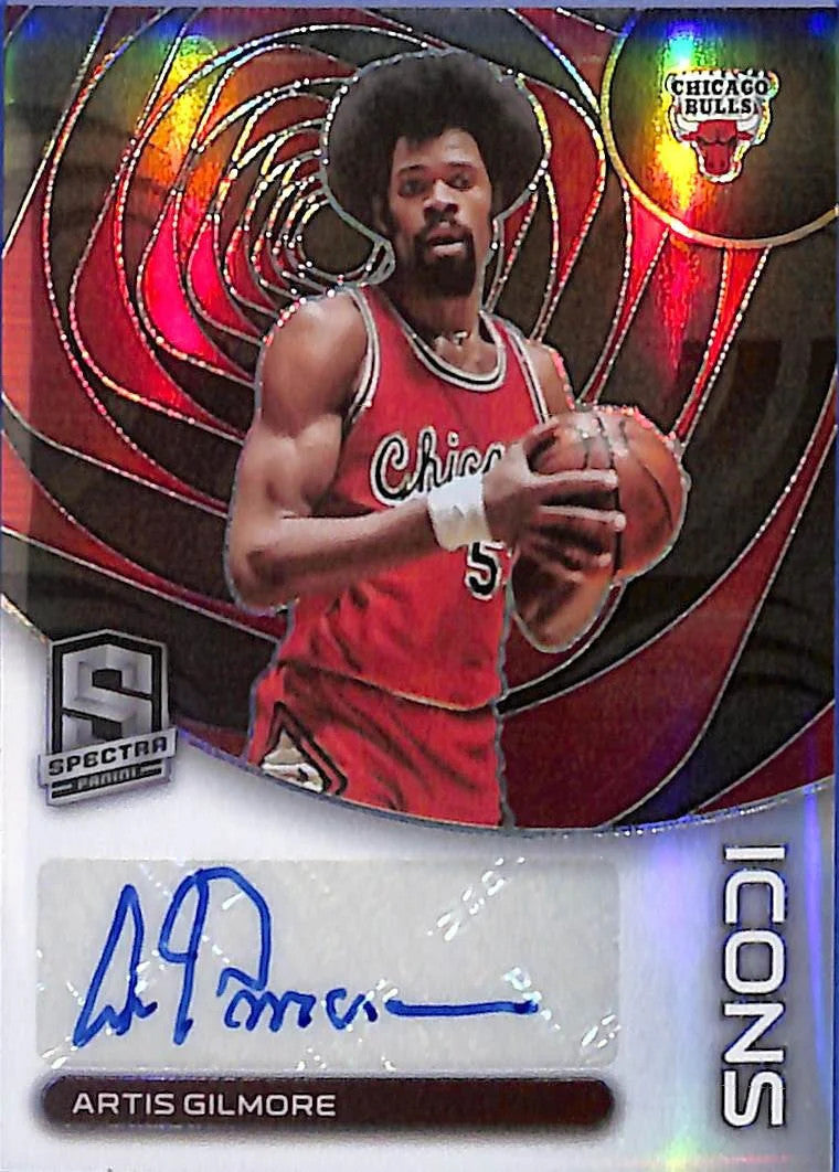 2022-23 Panini Spectra - Icons Autographs Artis Gilmore #IA-ART #40/99 (AU)