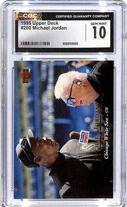 1995 Upper Deck Michael Jordan #200 CGC 10 White Sox