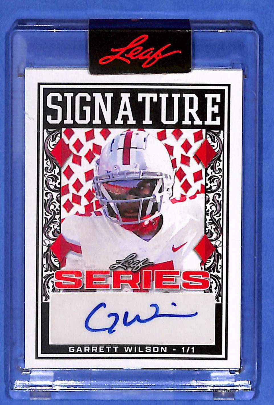 2022 LEAF Signature Series - Garrett Wilson 1/1 AUTOGRAPH