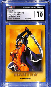 1993 Skybox Ultraverse Mantra #R9 Rookie Card CGC 10 Gem Mint