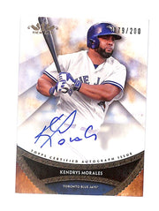 2017 Kendrys Morales Topps Tier One - Prime Performers Auto  #PPA-KMO 179/200
