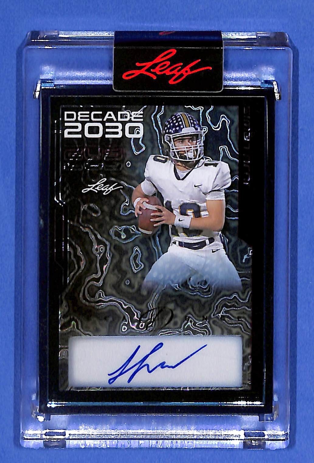 2024 Leaf Decadence Decade 2030 Autographs JuJu Lewis #D30-JL1 Turquoise #2/10