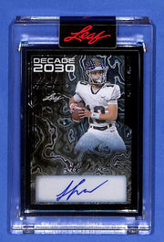 2024 Leaf Decadence Decade 2030 Autographs JuJu Lewis #D30-JL1 Turquoise #2/10