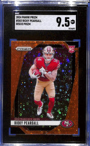 2024 Ricky Pearsall Panini Prizm - Rookies #383 Disco Prizm (RC) SGC 9.5