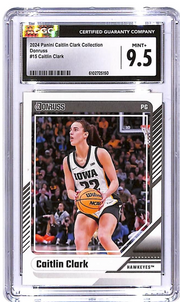 2024 Panini Caitlin Clark Collection Donruss Rookie RC #15 CGC 9.5