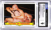 1985 Topps WWF - Iron Sheik, Ivan Putski #32 CGC 9