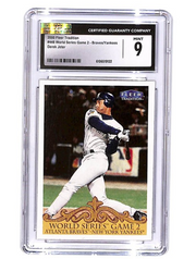 2000 Fleer Tradition Derek Jeter World Series Game 2 #448 CGC 9 Yankees