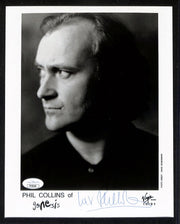 Phil Collins 8”x10” Photograph Autograph JSA Authentic