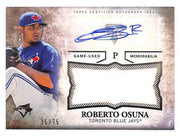 2015 Roberto Osuna Topps Triple Threads Unity Auto Jumbo Relic UAJR-ROS #35/75