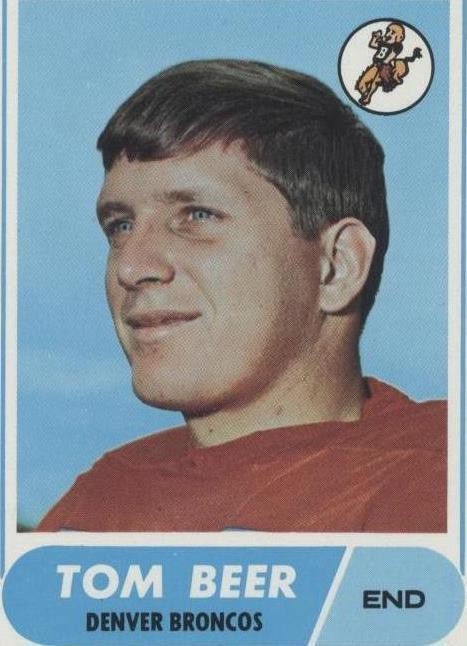 1968 Tom Beer Topps Auto #42 (RC) CGC - JSA Authentic Auto 8