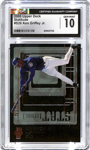 2000 Upper Deck Ken Griffey Jr Statitude #S26 CGC 10 Mariners