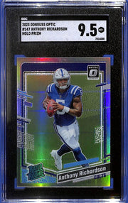 2023 Panini Donruss Optic - Anthony Richardson #247 Holo Prizm (RC) SGC #9.5 MT+