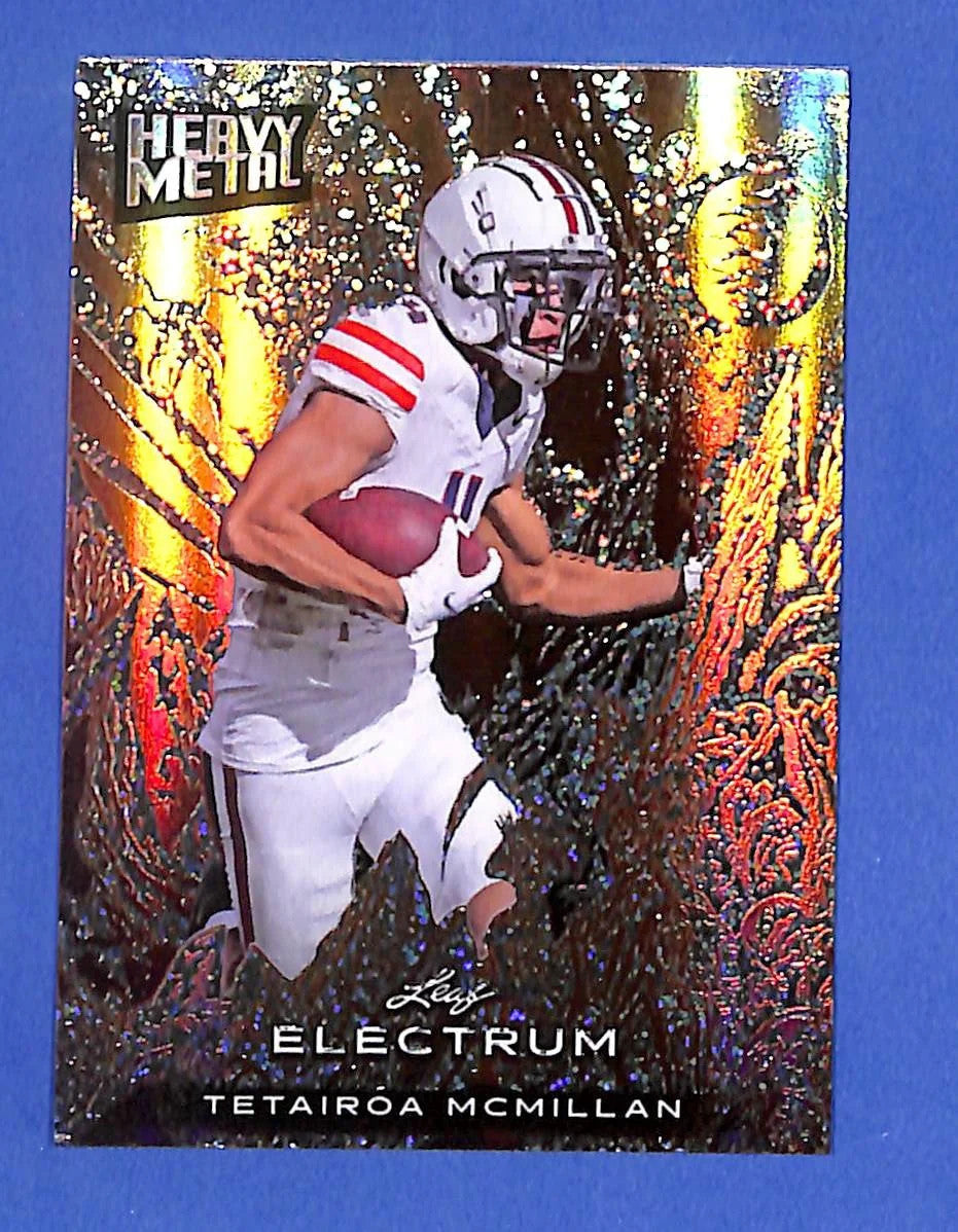 2024 Leaf Electrum Heavy Metal Tetairoa McMillan #HMB-21 Bronze Sparkle #1/45