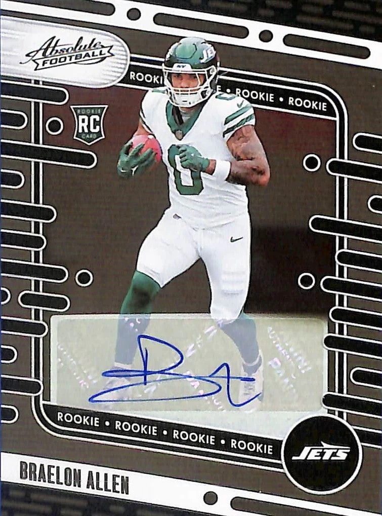 2024 Absoute Braelon Allen Auto Autograph Rookie RC Jets