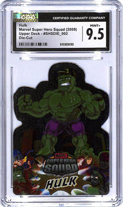 2009 Upper Deck Marvel Super Hero Squad Hulk Die Cut CGC 9.5