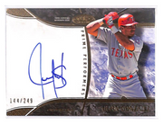 2015 Juan Gonzalez Topps Prime Performers Auto - PP-JG #144/249