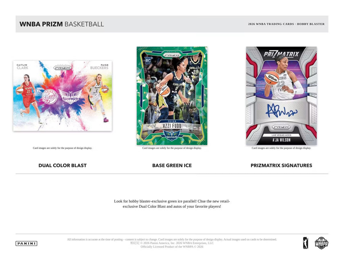 2026 Panini Prizm WNBA Basketball Hobby Blaster Box