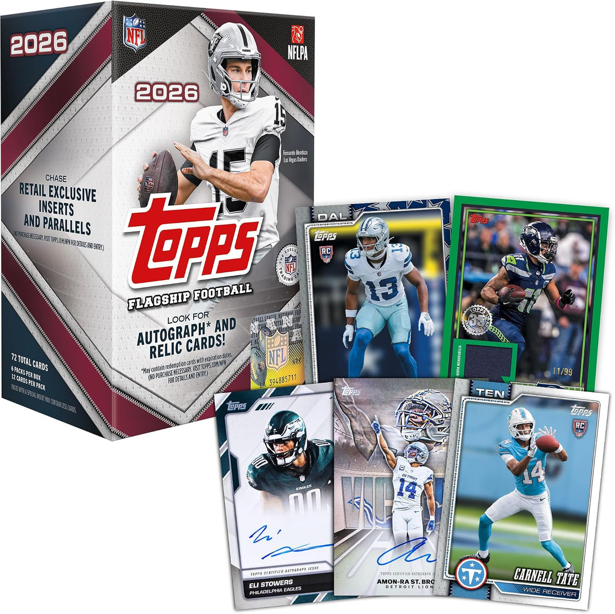 2026 Topps Football Blaster Box