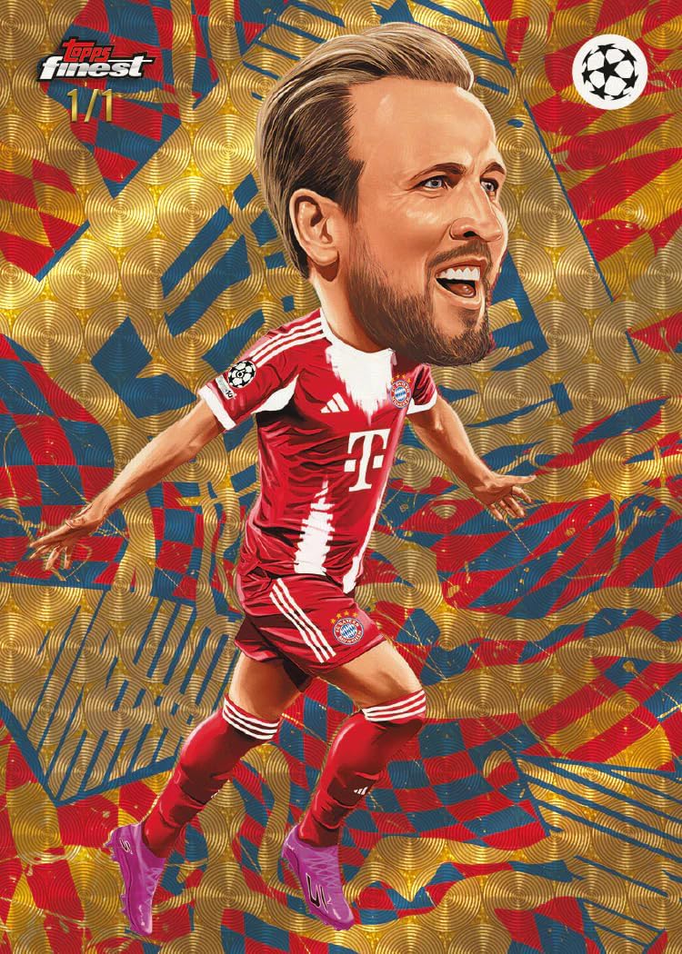 2025-26 Topps UEFA Club Competitions Finest Soccer Hobby Box