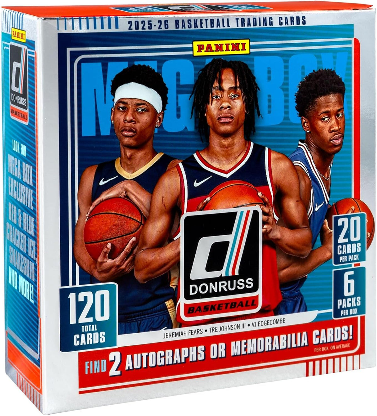 2025-26 Panini Donruss Basketball Mega Box