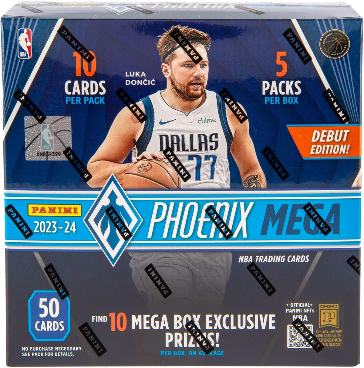 2023-24 Panini Phoenix Basketball 50-Cards Mega Box