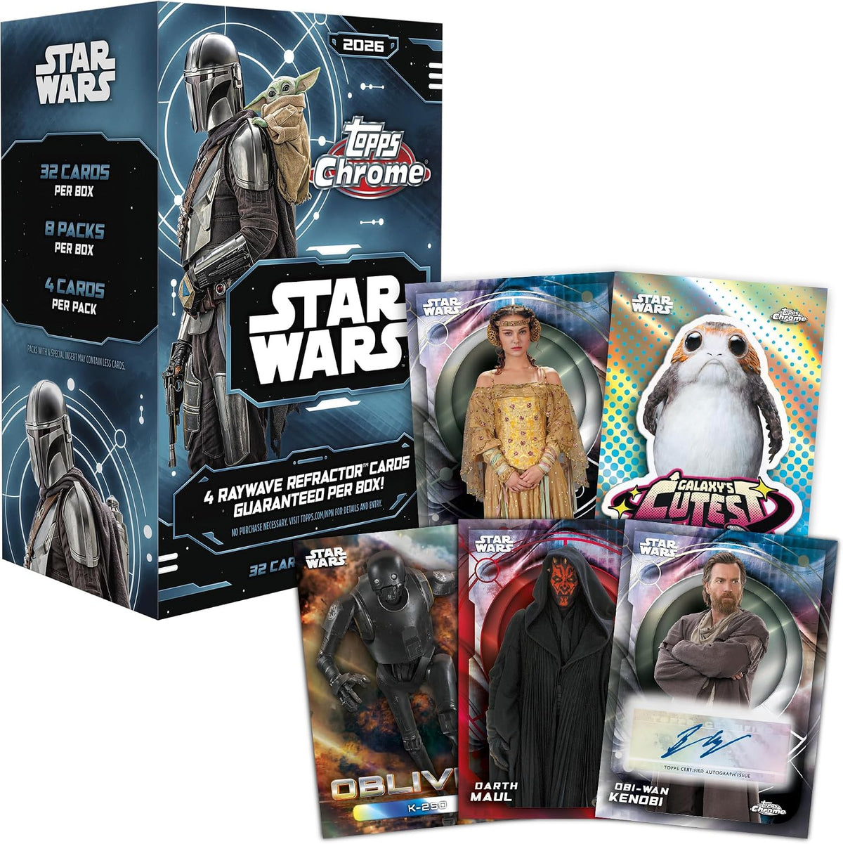 2026 Topps Star Wars Chrome Value Box