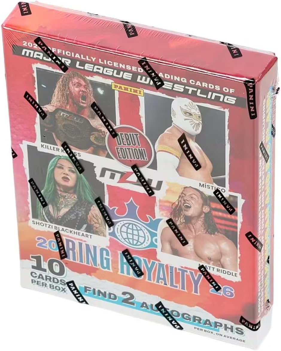 2026 Panini Ring Royalty Major League Wrestling Hobby Box