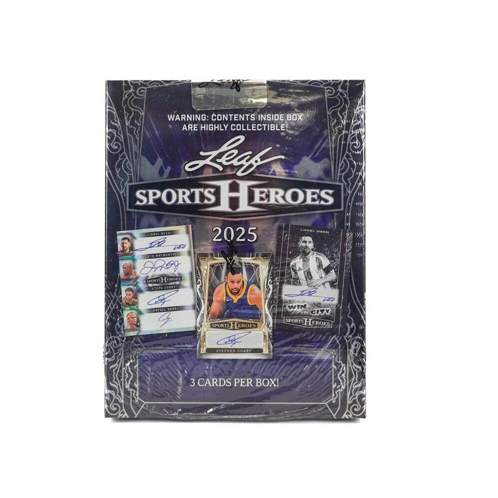 2025 Leaf Metal Sports Heroes Hobby Box