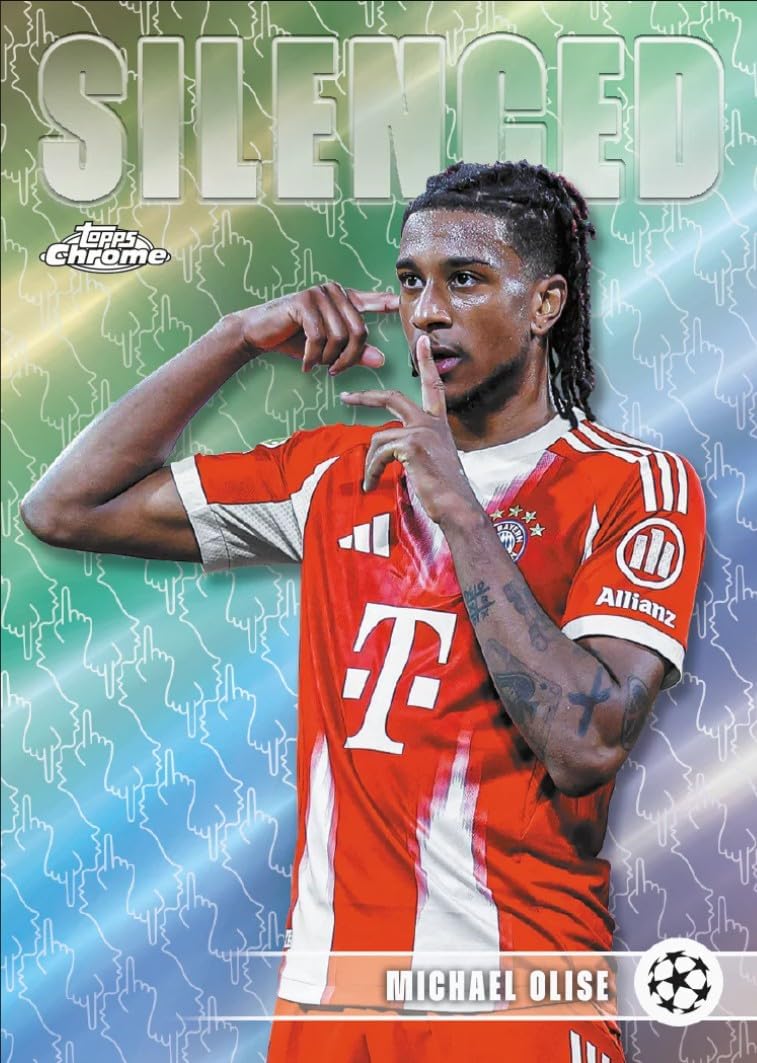 2025-26 Topps Chrome UEFA Club Competitions Soccer Hobby Box