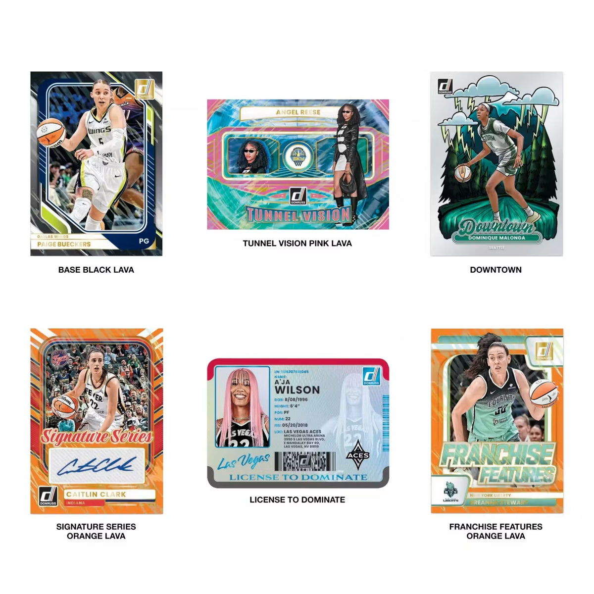2026 Panini Donruss WNBA Basketball Hobby Blaster Box (Green Lava parallels!)