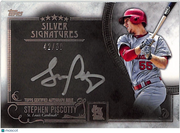 2016 Topps Five Star Stephen Piscotty Auto Silver Signatures /50 #FSSS-SP