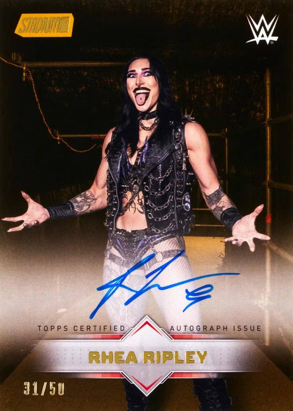 2026 Topps Stadium Club WWE Wrestling Mega Box