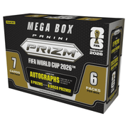 2026 Panini Prizm FIFA World Cup Soccer Mega Hobby Box