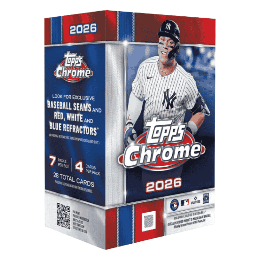  2026 Topps Chrome Baseball Value Box