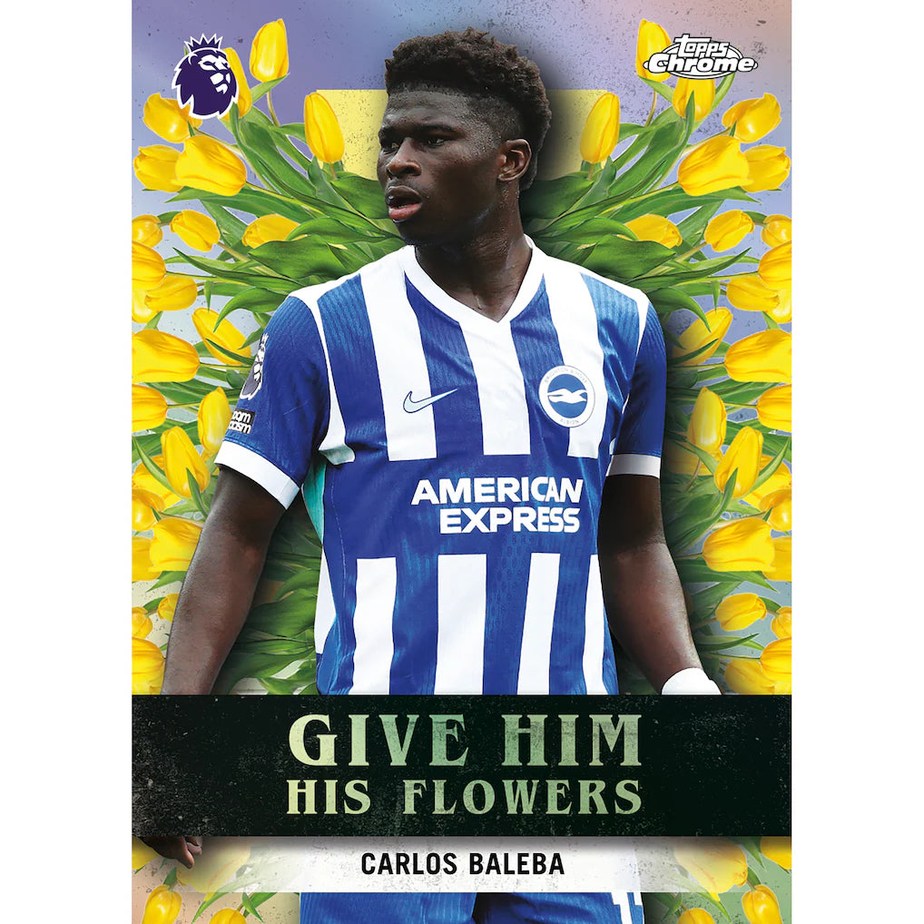 2026 Topps Chrome Premier League EPL Soccer 7-Pack Blaster Box