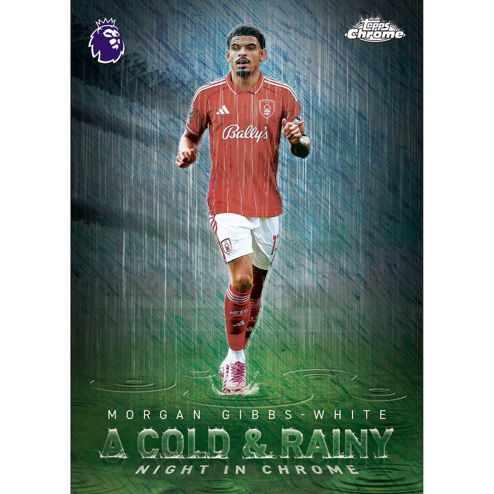 2026 Topps Chrome Premier League EPL Soccer 7-Pack Blaster Box