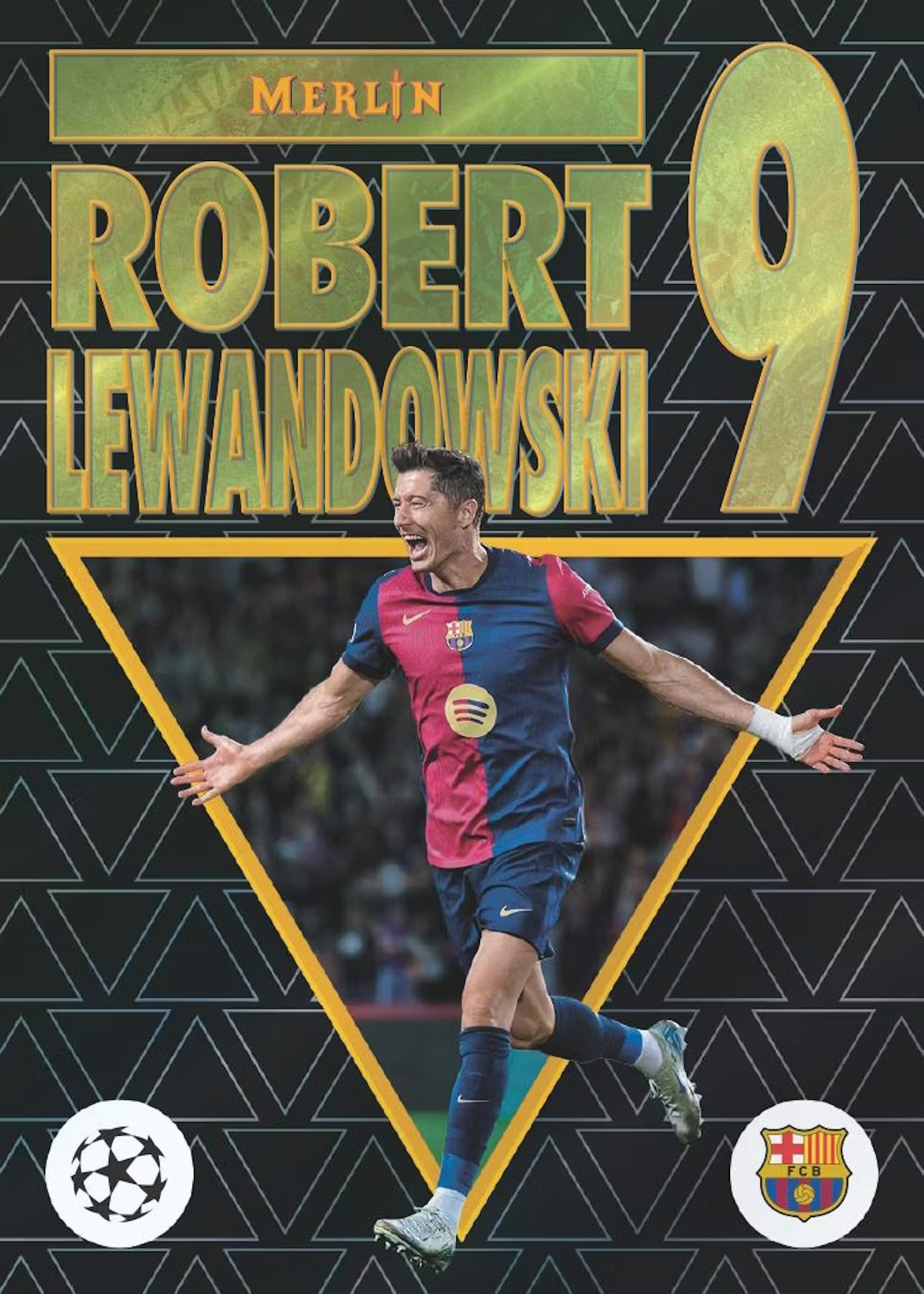 2024/25 Topps Chrome Merlin UEFA Club Competitions Soccer 7-Pack Blaster Box